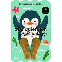 El pingüino se pregunta ¿De quién son estas patas?