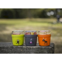 Fiambrera Snack N´ice Cup L Mono Lime