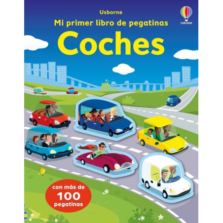 Mi primer libro de pegatinas - Coches