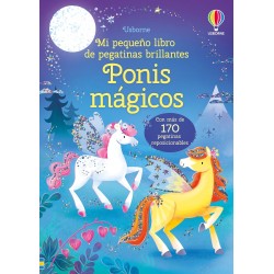 Mi pequeño libro de pegatinas brillantes - Ponis mágicos