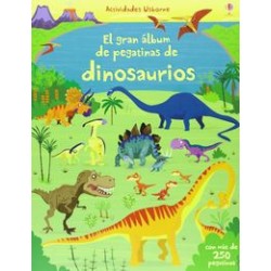 El gran album de pegatinas de dinosaurios
