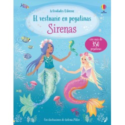 Libro de pegatinas - Sirenas