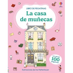 Libro de pegatinas - La casa de muñecas