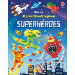Mi primer libro de pegatinas - Superhéroes
