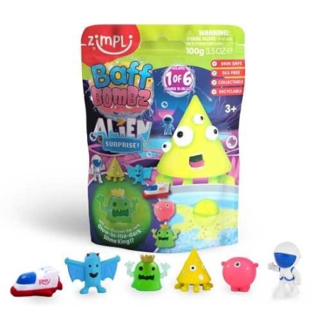 Bomba de baño Sorpresa Aliens - Zimpli Kids
