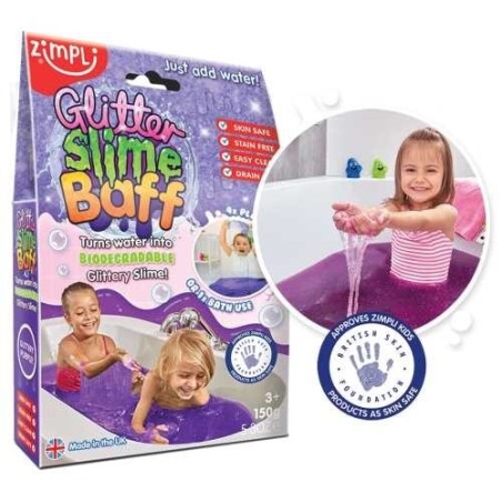 Slime Baff Glitter púrpura - Zimpli Kids