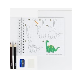 Aprende a dibujar: dinosaurios