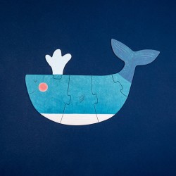 Puzzle - Blue - 7 puzzles progresivos