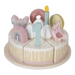 Pastel de cumpleaños rosa  - Little Dutch