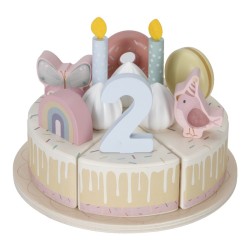 Pastel de cumpleaños rosa  - Little Dutch