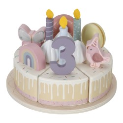 Pastel de cumpleaños rosa  - Little Dutch