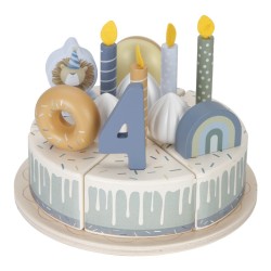 Pastel de cumpleaños azul  - Little Dutch