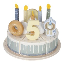 Pastel de cumpleaños azul  - Little Dutch