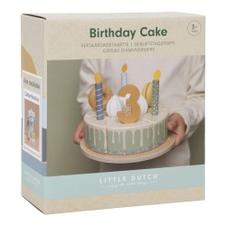 Pastel de cumpleaños azul  - Little Dutch