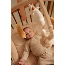 Móvil musical madera newborn natural  - Little Dutch