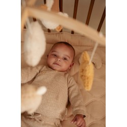 Móvil musical madera newborn natural  - Little Dutch