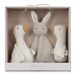 Caja regalo de punto newborn natural  - Little Dutch