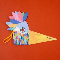 Máscara y pegatinas - Be Wild! Bird