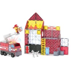 MAGNA-T Fire Station - Set 50 pcs