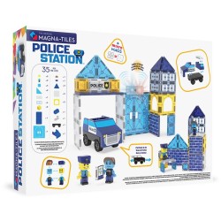MAGNA-T Police Station - Set 35 pcs