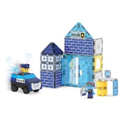 MAGNA-T Police Station - Set 35 pcs