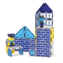 MAGNA-T Police Station - Set 35 pcs