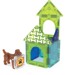MAGNA-TILES Dog House - Set 13 pcs