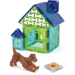 MAGNA-TILES Dog House - Set 13 pcs