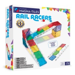 MAGNA-T Rail Racers - Set 33 pcs