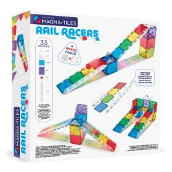 MAGNA-T Rail Racers - Set 33 pcs