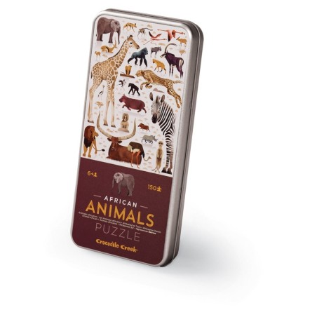 Puzzle lata Animales de África - 150 piezas