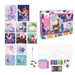 Set manualidades Artissimo - Acuarela, pasteles y gouache