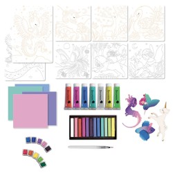 Set manualidades Artissimo - Acuarela, pasteles y gouache