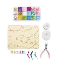Telar de abalorios y Taller de joyería