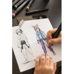 Pizarra de luz LED recargable - Crea tus personajes de manga