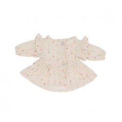 Muñeco Helena con Vestido y Gorrito - White Flowers