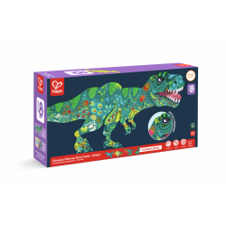 Puzzle de Suelo Brillante - Dinosaurio -200 piezas