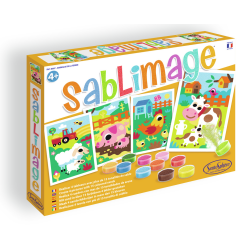 Sablimage Animales De Granja - Decora con arena