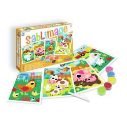 Sablimage Animales De Granja - Decora con arena