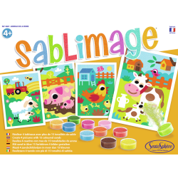 Sablimage Animales De Granja - Decora con arena