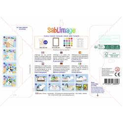 Sablimage Animales Exóticos - Decora con arena