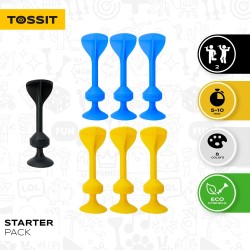 Tossit - 7 Dardos silicona Starter Pack