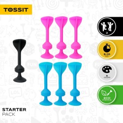 Tossit - 7 Dardos silicona Starter Pack