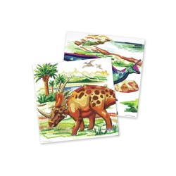 DINOSART - Láminas pinta por números