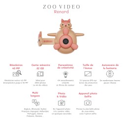 Cámara de video Zoo Video - Fox - Zoofamily