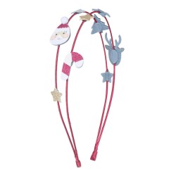 Diadema doble Santa & Rudolph - Mimi & Lula