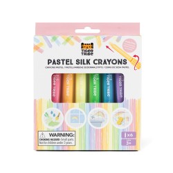 Crayones de seda pastel