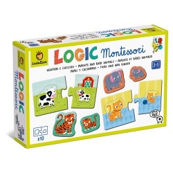 Puzzle Logic Montessori - Familias