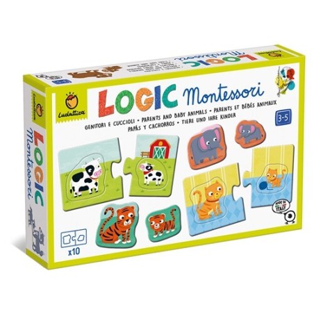 Puzzle Logic Montessori - Familias