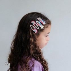 Clips de pelo Disco Over the rainbow - Mimi & Lula
